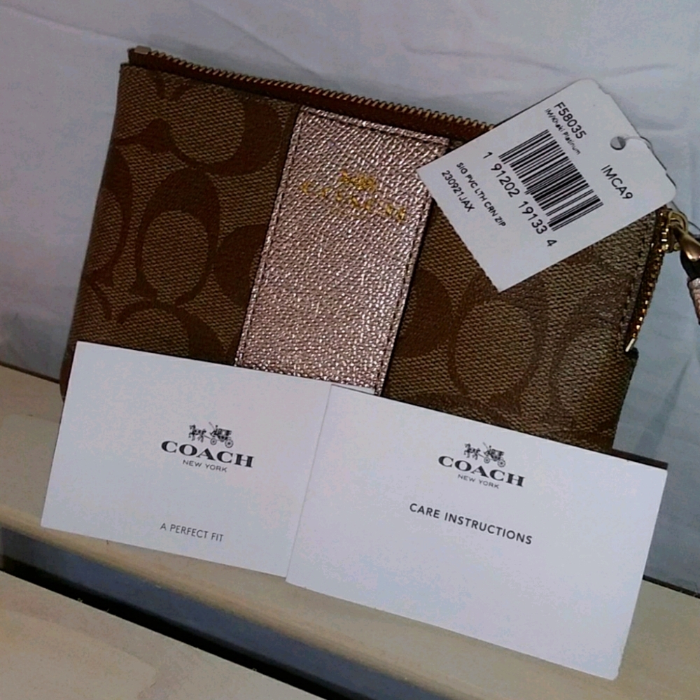 Coach Wristlet